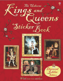 Kings and Queens sticker book