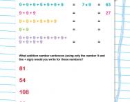 9 times table as repeated addition worksheet