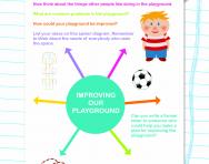Ideas to improve the playground worksheet