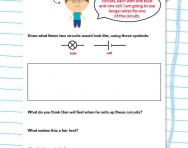 Understanding circuits worksheet