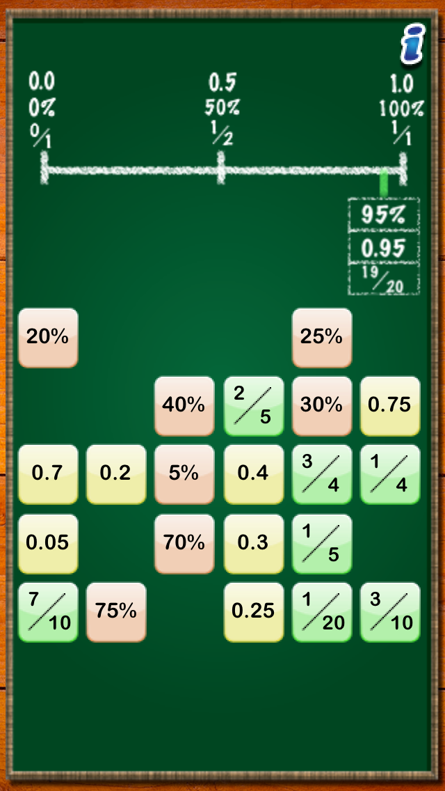Math Tappers: Equivalents app