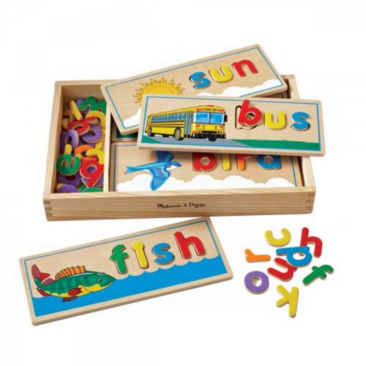 See and Spell Puzzle, Melissa & Doug