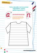 Curly caterpillar and one-armed robot letters cursive patterning practice worksheets Curly caterpillar and one-armed robot letters cursive patterning practice worksheets