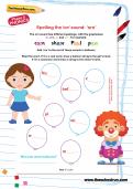 Spelling the /or/ sound: ‘ore’ workshee Spelling the /or/ sound: ‘ore’ worksheet