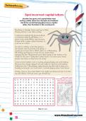 Spot incorrect capital letters wordsearch Spot incorrect capital letters wordsearch