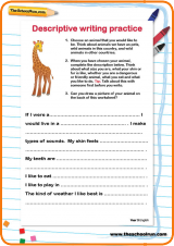 Descriptive essay exercises