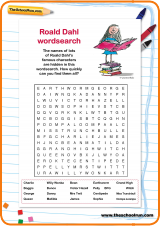World book day word search
