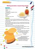 Making pancakes: sequencing activity