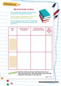 My first book review worksheet