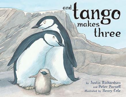 Front cover of the educational children's book, And Tango Makes Three