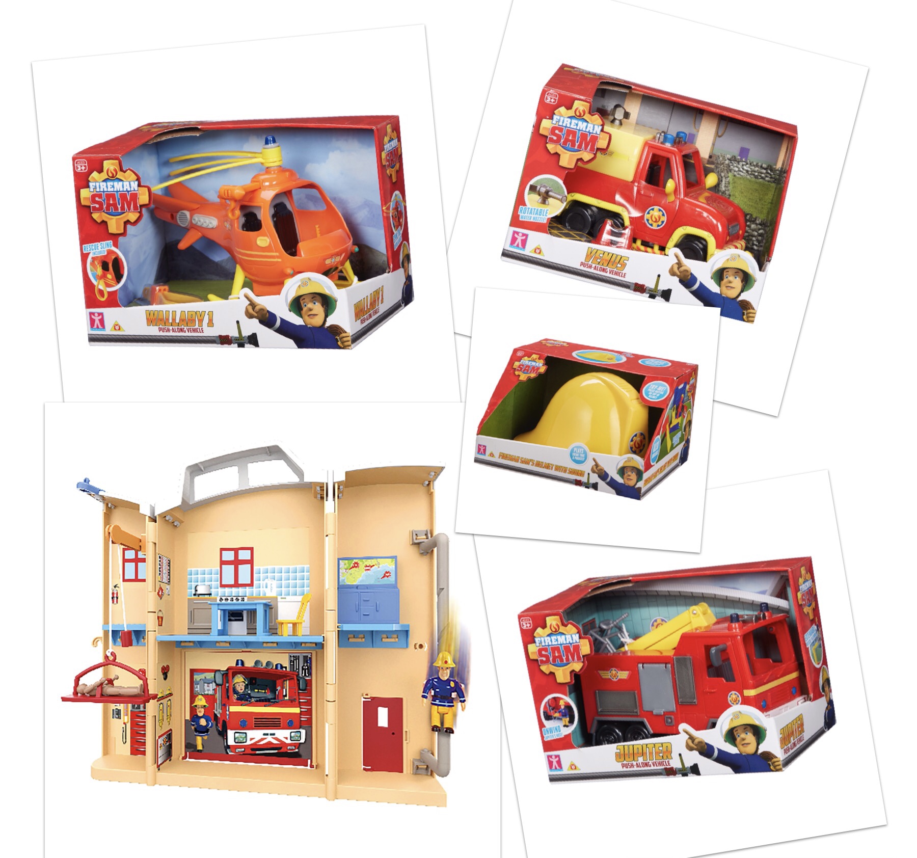 fireman sam trevor's bus toy