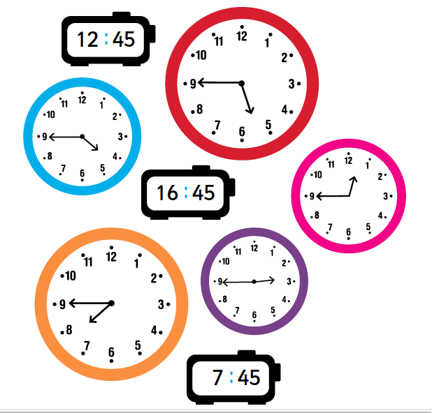 analog vs digital clock