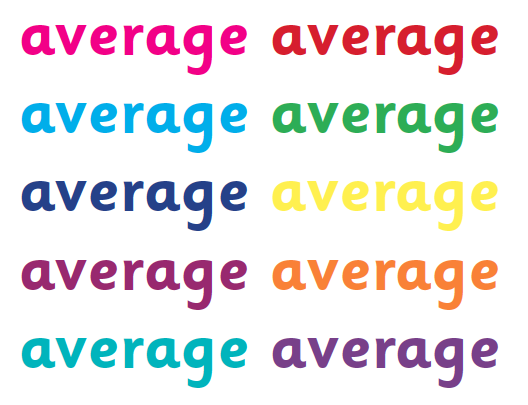 Average And Mean Average Explained For Primary School Parents