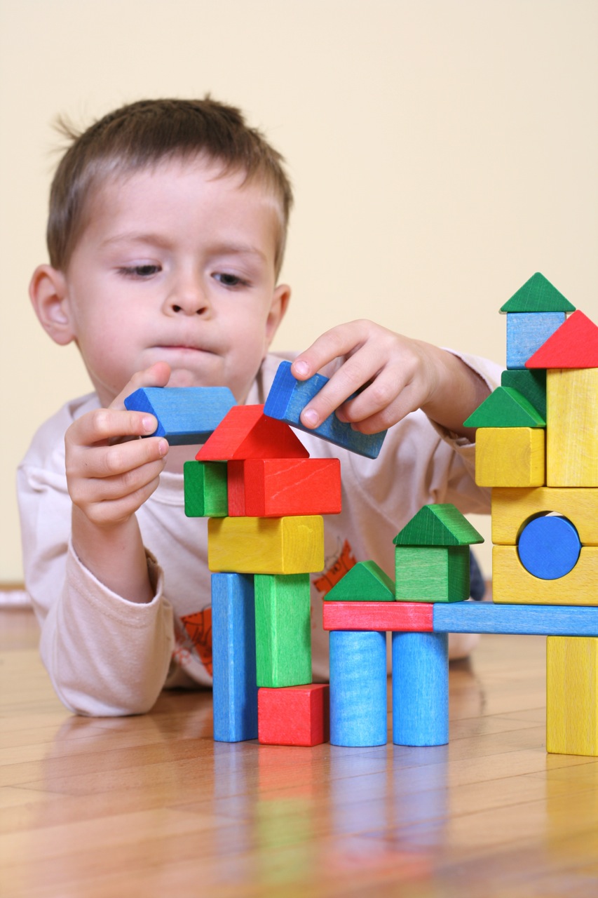 kids building construction