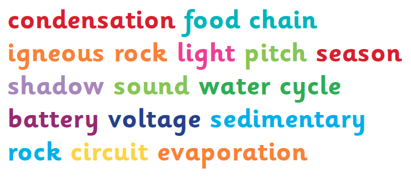 Science homework year 3