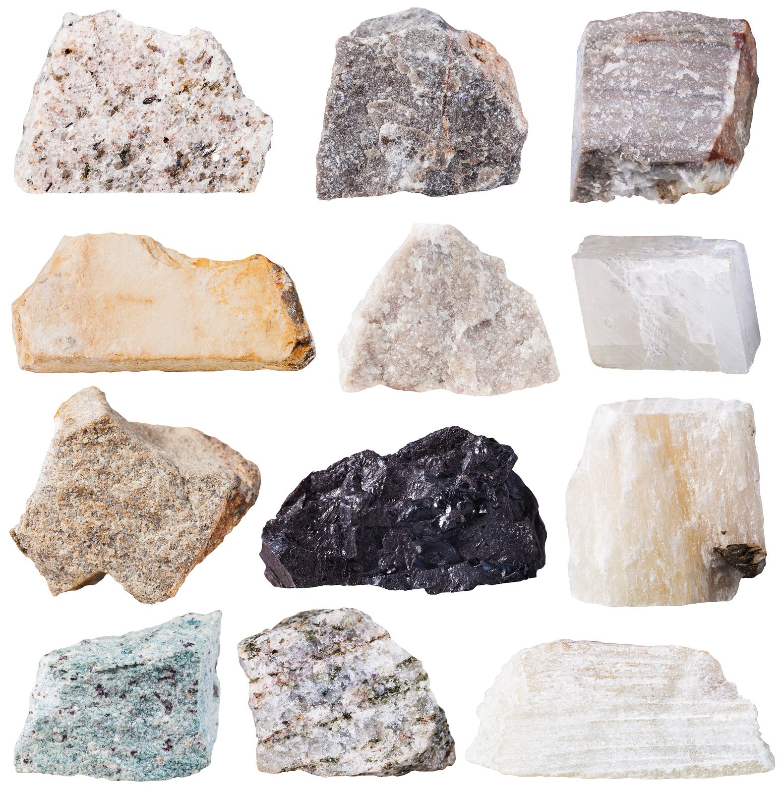 Types of Rocks - Igneous, Sedimentary, Metamorphic