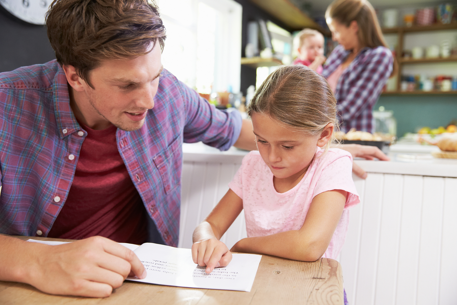 the class teacher gave him a homework