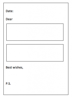 KS2 Writing templates - letters and emails