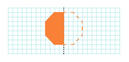 Featured image of post Reflection Shapes Mirror Line : Draw a reflection of the following image with a mirror line on `y=4`.