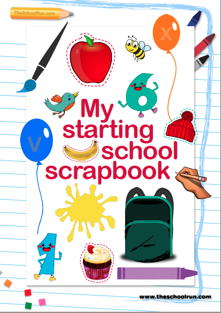 Starting School Scrapbook