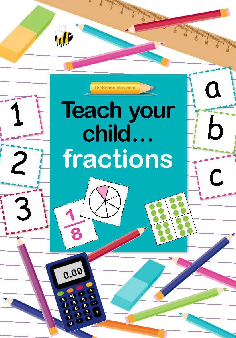 Teach your child fractions cover