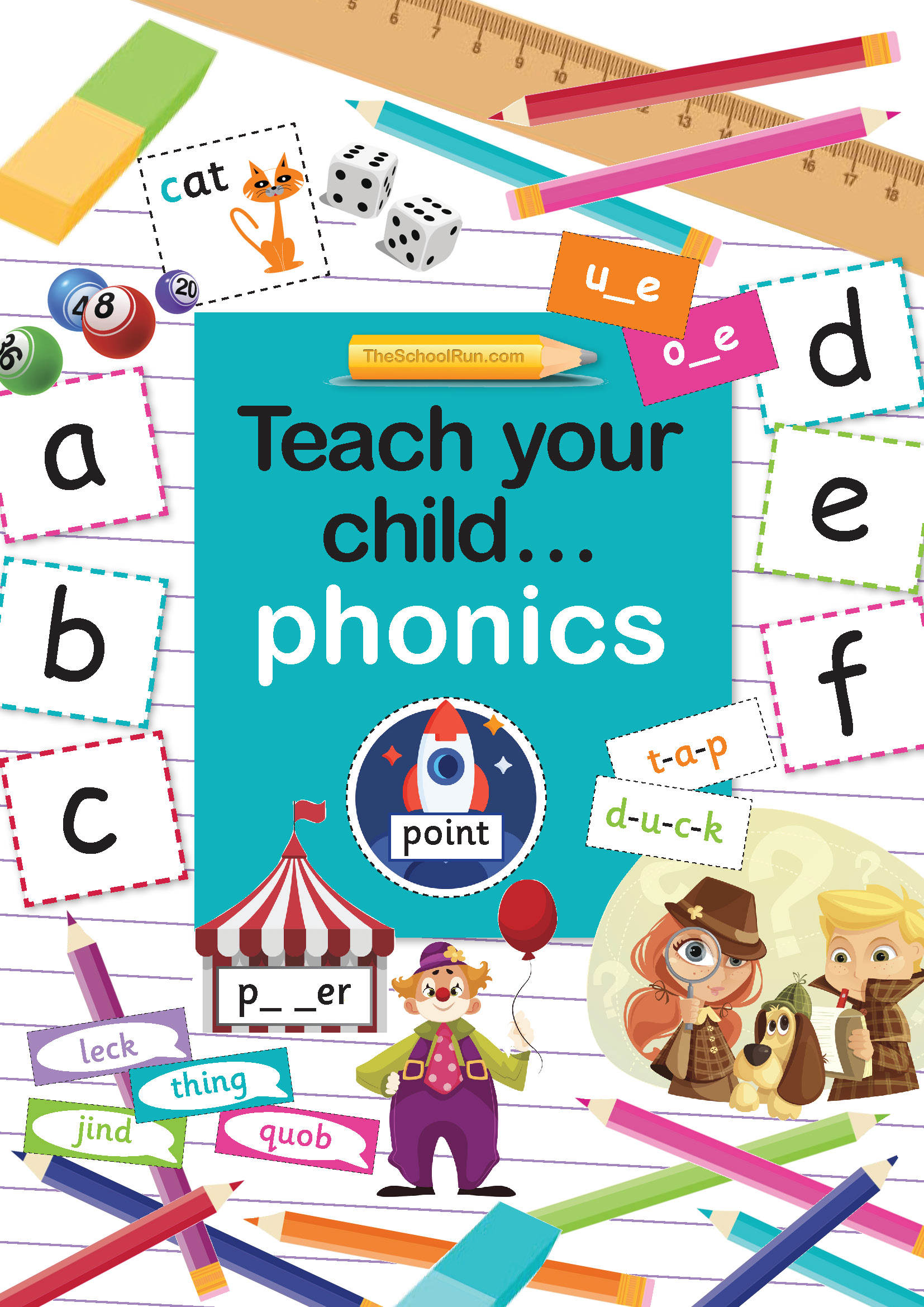 teach your child phonics cover