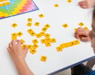 After-school childcare: playing a game at a club After-school childcare: playing a game at a club