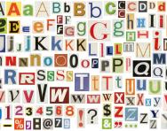 Alphabet letters Alphabet letters