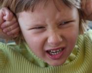 Angry little girl Angry little girl