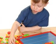Boy learning phonics sounds Boy learning phonics sounds