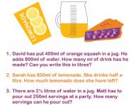 Two-step and multi-step word problems Two-step and multi-step word problems