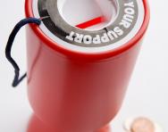 Charity collection box Charity collection box