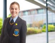 Child in school uniform Child in school uniform