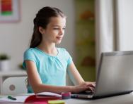 Child touch typing Child touch typing