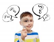 Child with questions Child with questions
