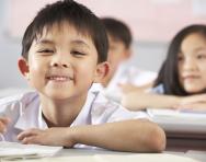 Children at a free school Children at a free school