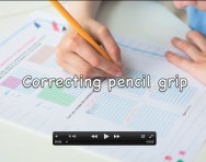 Correcting pencil grip handwriting advice video Correcting pencil grip handwriting advice video
