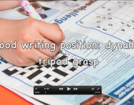Dynamic tripod grasp explanation video Dynamic tripod grasp explanation video