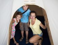 Family learning in a museum Family learning in a museum