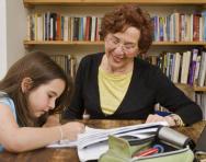 Homework with grandparent Homework with grandparent