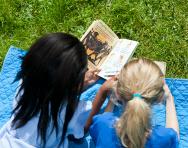 Girls reading Girls reading