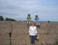 Tracy Lee Newman and her sons