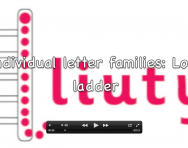 Letter formation video, Long ladder letter family Letter formation video, Long ladder letter family