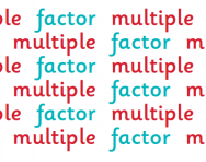 Multiples and factors Multiples and factors