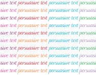Persuasive text Persuasive text