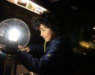 Museums reviewed by parents: Techniquest Child enjoying a science education activity at Techniquest
