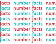 What are number facts? What are number facts?
