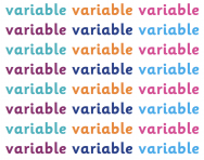 What is a variable? What is a variable?