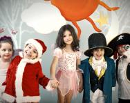 Children performing in a play Children performing in a play