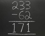 Subtraction Subtraction
